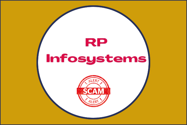 R.P. Infosystems Bank Scam